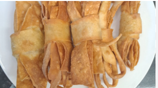 Musiba Tayi (Crispy rolls)